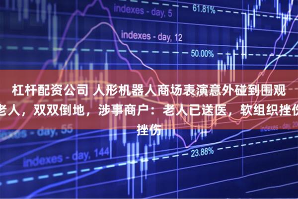 杠杆配资公司 人形机器人商场表演意外碰到围观老人，双双倒地，涉事商户：老人已送医，软组织挫伤