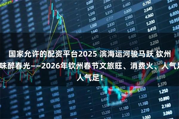 国家允许的配资平台2025 滨海运河骏马跃 钦州年味醉春光——2026年钦州春节文旅旺、消费火、人气足!