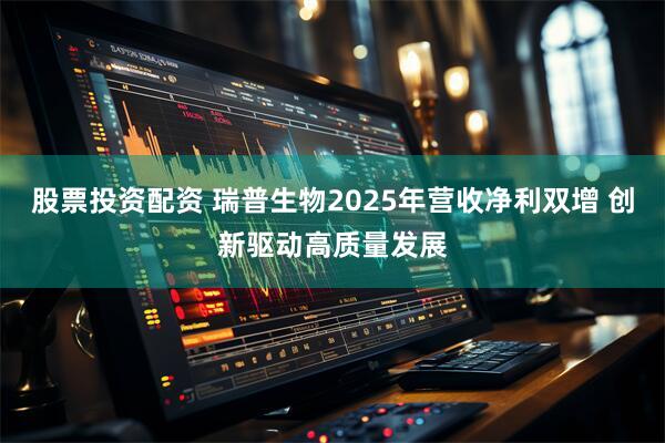 股票投资配资 瑞普生物2025年营收净利双增 创新驱动高质量发展